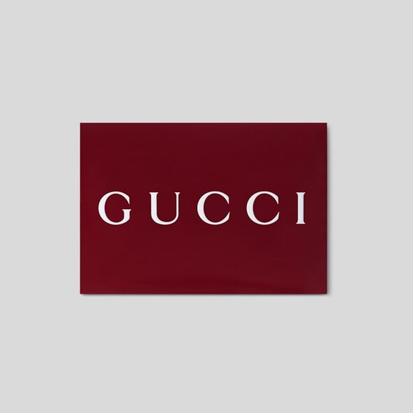 GUCCI Note Message Card Receipt Packaging Gifting Envelope Holder Set of 2 - Picture 1 of 5